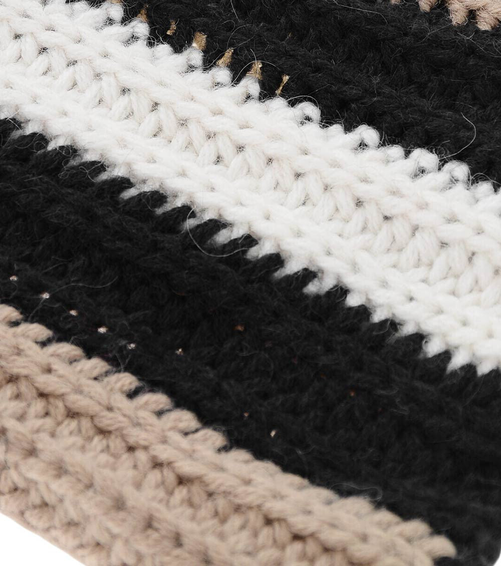 Multicolor Striped Beanie Cap 3