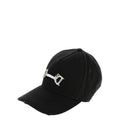 Black Embellished Baseball Cap 1