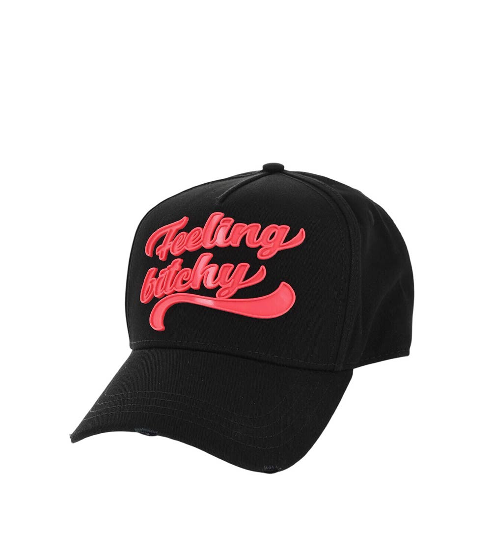 Black Logo Baseball Cap 1