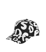 BlackWhite Logo Baseball Cap 1