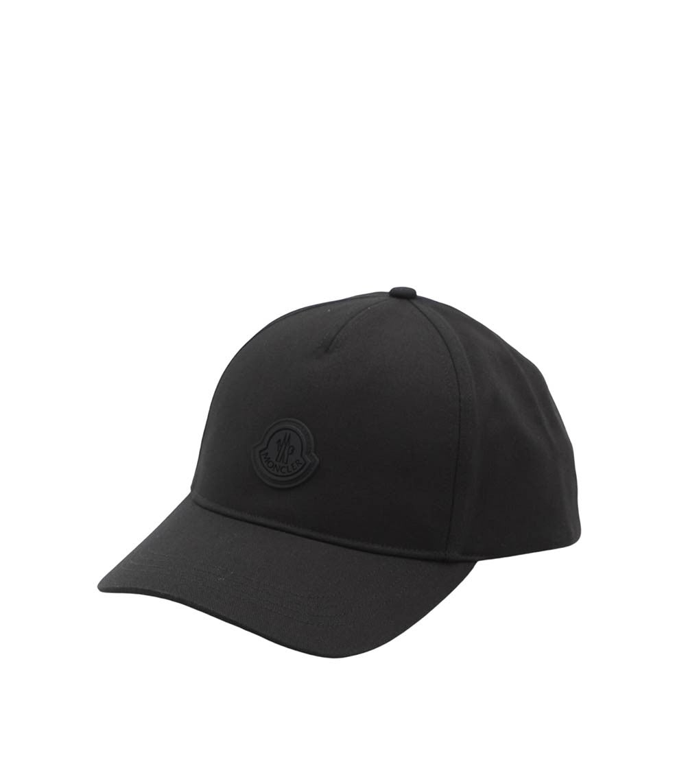 Black Logo Baseball Cap 1