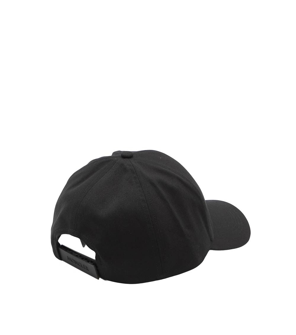 Black Logo Baseball Cap 2