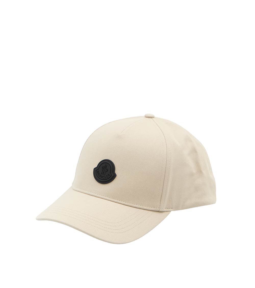 Beige  Logo Baseball Cap 1