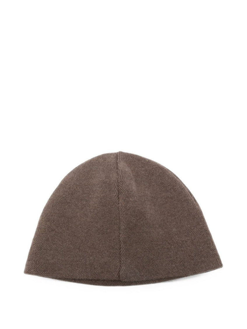 Brown Le Bonnet Logo Beanie Cap 3