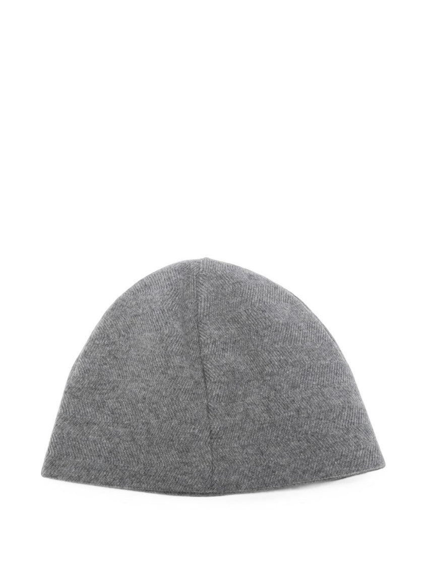 Grey Le Bonnet Textured Beanie Cap 3