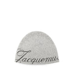 Grey Logo Beanie Cap 1