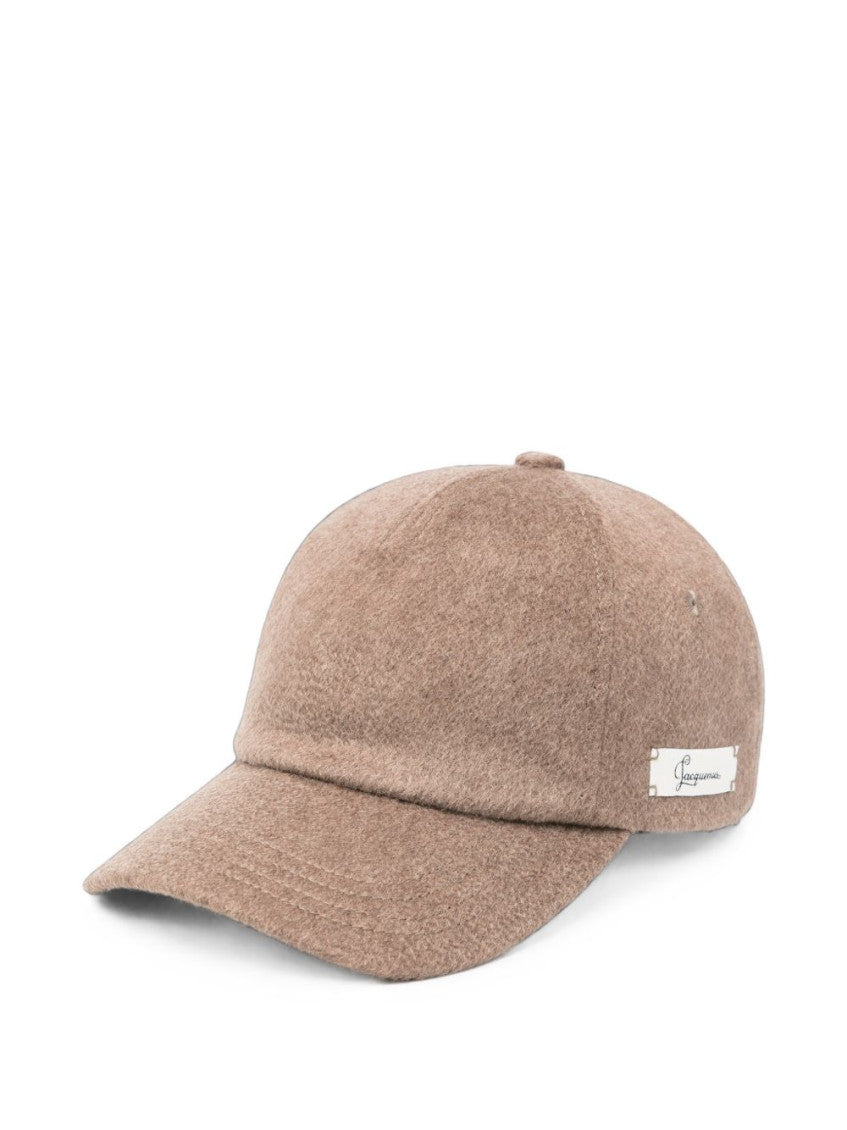 Brown Solid Baseball Cap 1