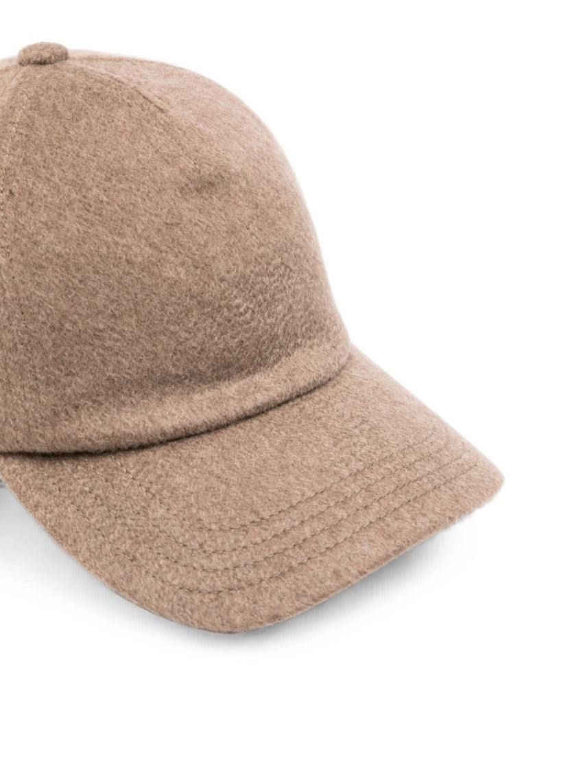 Brown Solid Baseball Cap 2