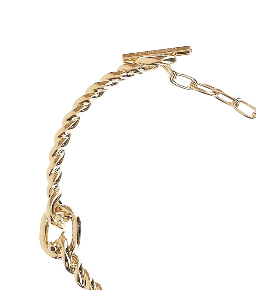 Golden Twisted Chain Bracelet 3