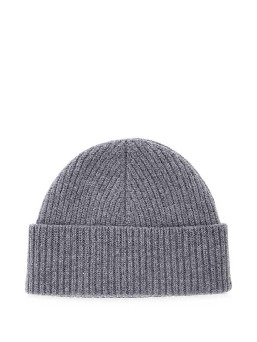 Light Grey Logo Beanie Cap 2