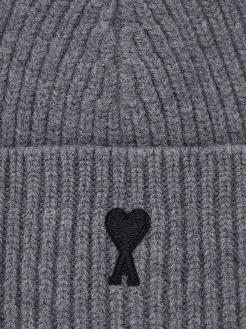 Light Grey Logo Beanie Cap 3