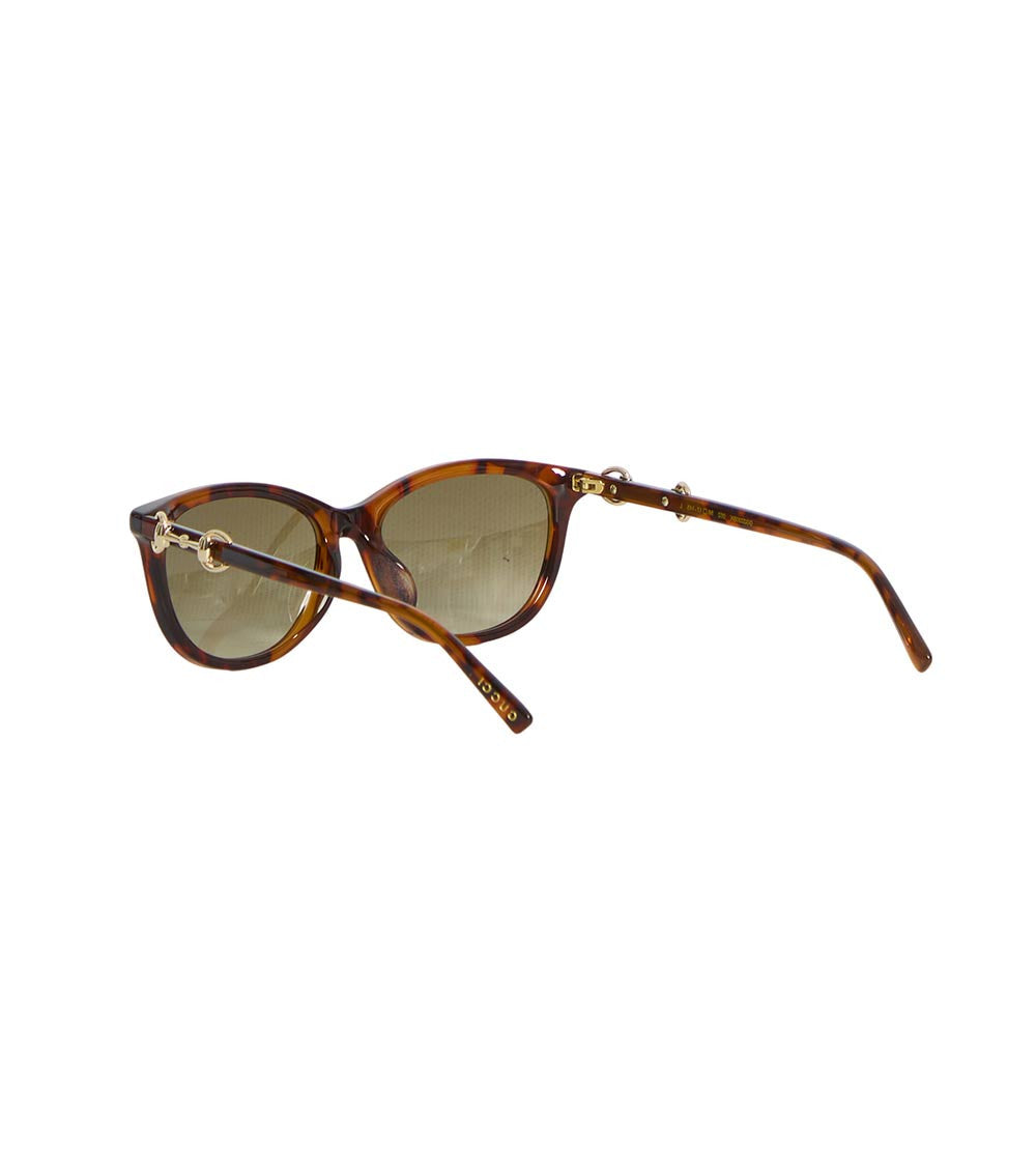 Brown Havana Horsebit Sunglasses 2