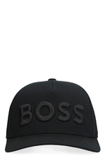 Black Logo Baseball Cap 1