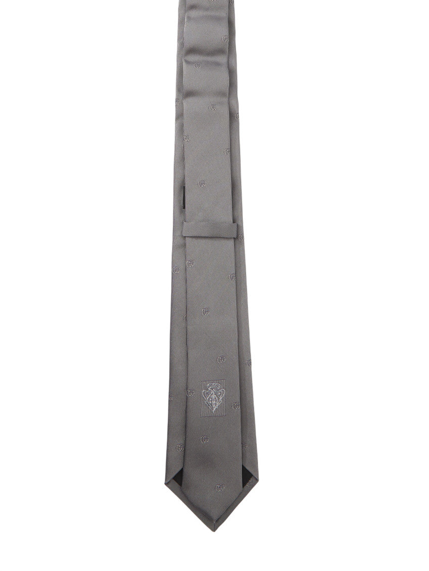 Grey Logo Tie 3