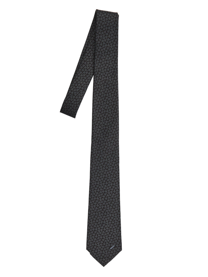Black Logo Tie 2