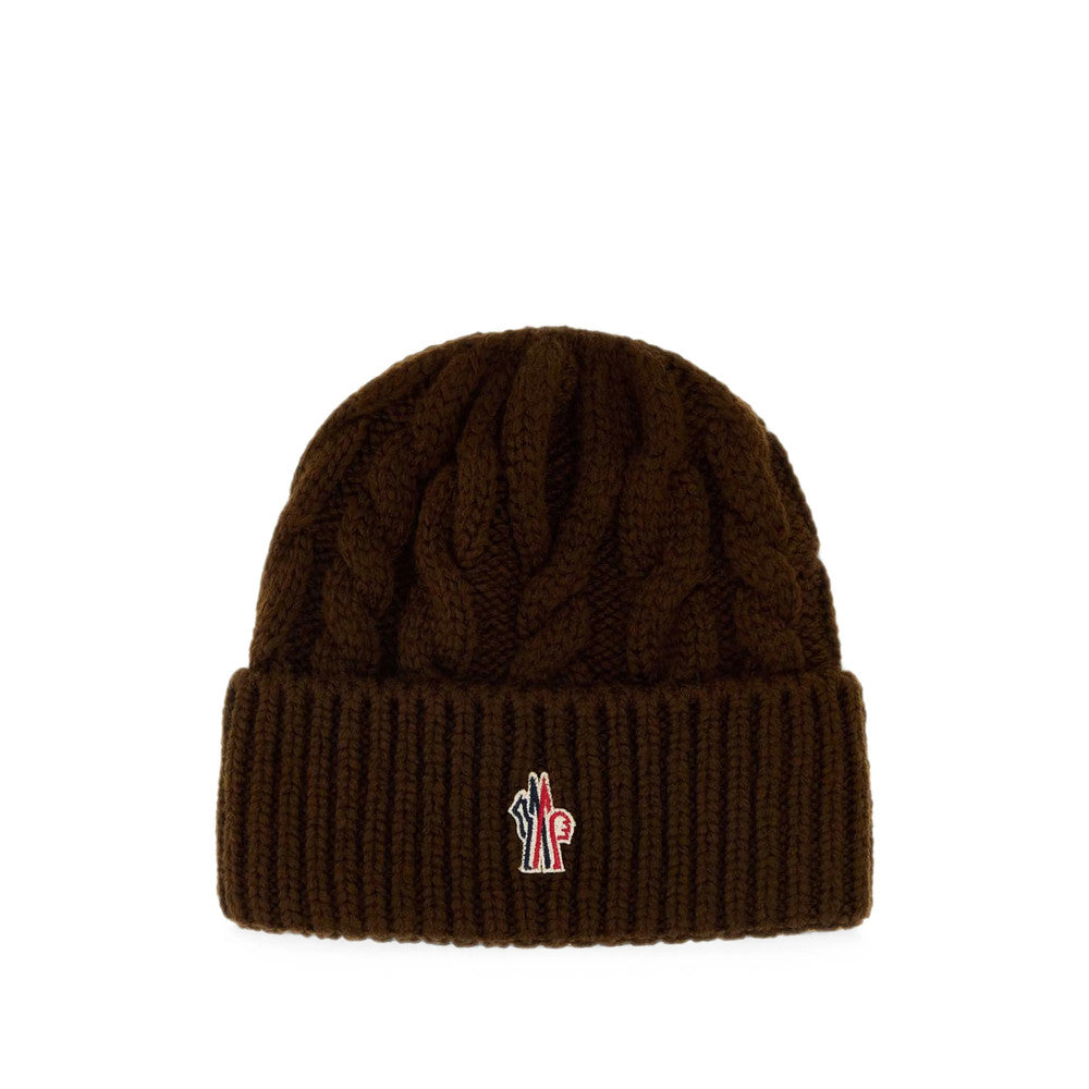 Brown Grenoble Knitted Beanie Cap 1