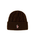 Brown Grenoble Knitted Beanie Cap 1
