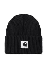 Black Knitted Beanie Cap 1