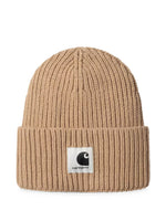 Beige Knitted Beanie Cap 1