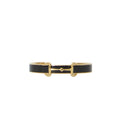 Black Horsebit Cuff Bracelet 1