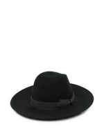 Black Deva Solid Fedora Hat 1