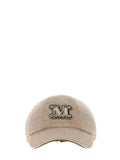 Beige Logo Baseball Cap 1