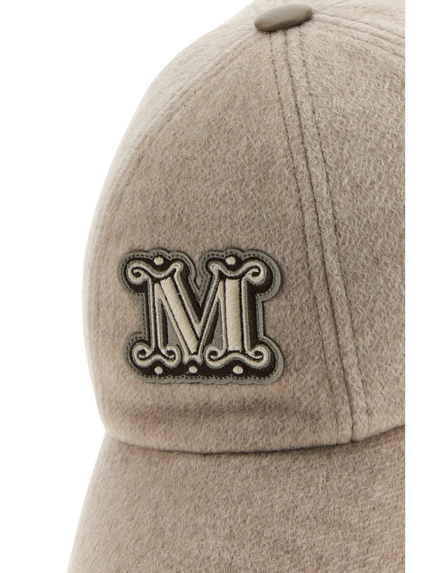 Beige Logo Baseball Cap 4
