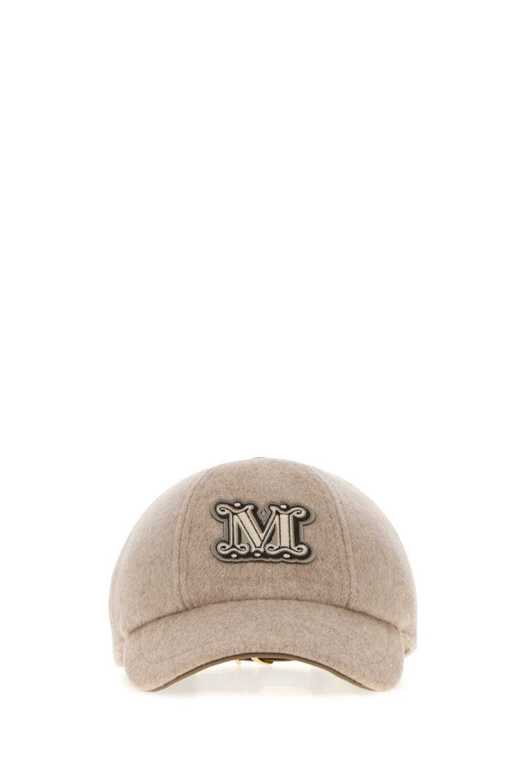 Beige Cappuccino Logo Baseball Cap 1