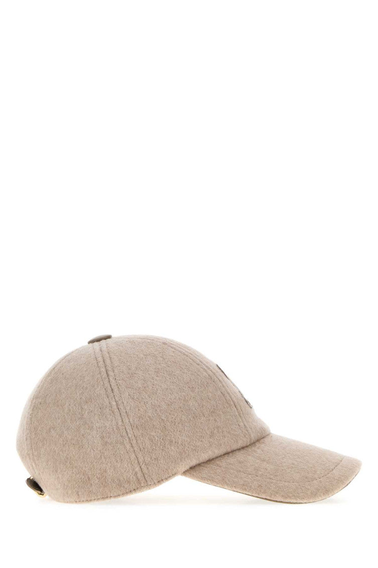 Beige Cappuccino Logo Baseball Cap 2