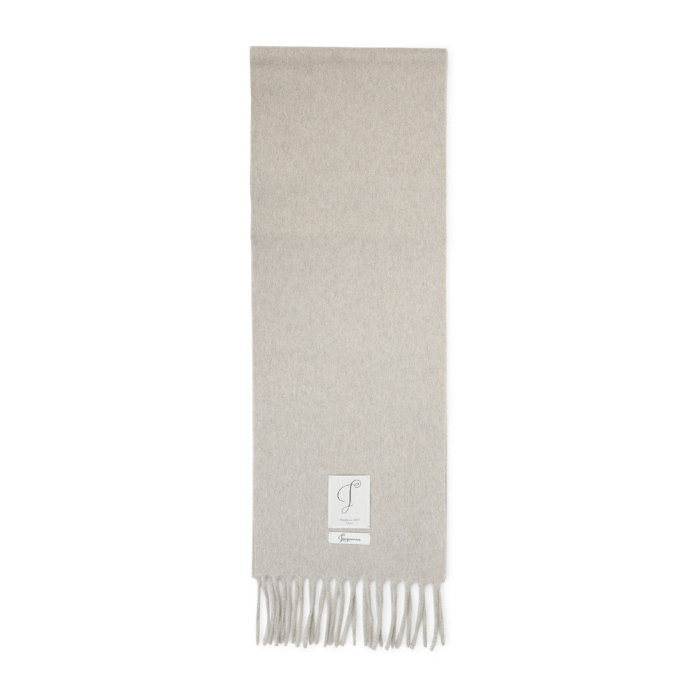 Beige Logo Scarf 1