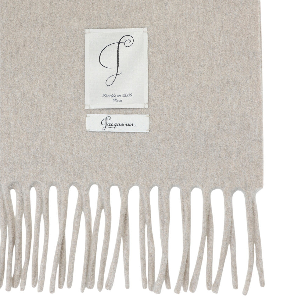 Beige Logo Scarf 2
