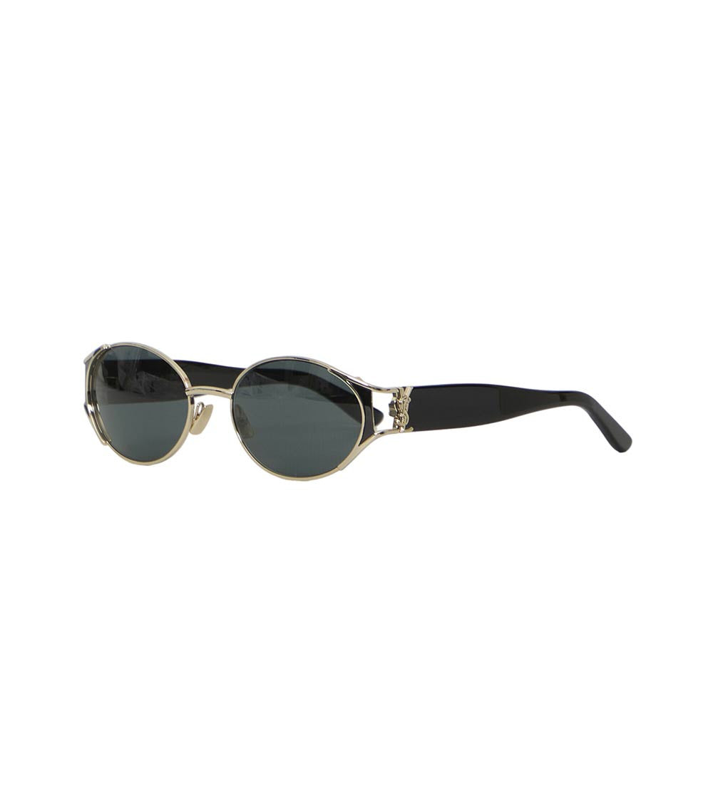 Golden Oval Sunglasses 1