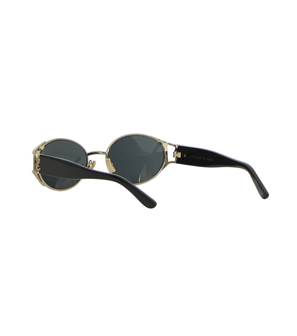 Golden Oval Sunglasses 2