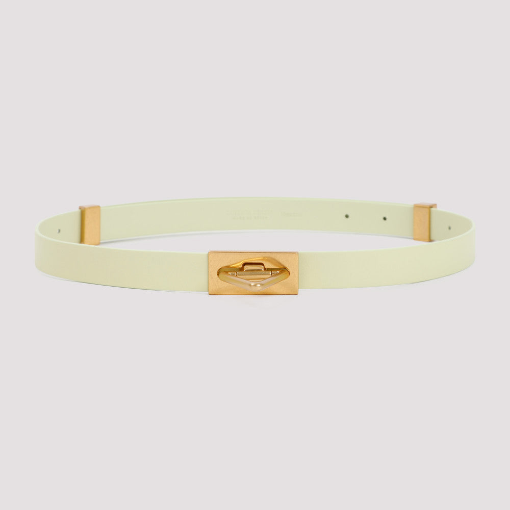 Lemon Washed Point Lock Belt 3