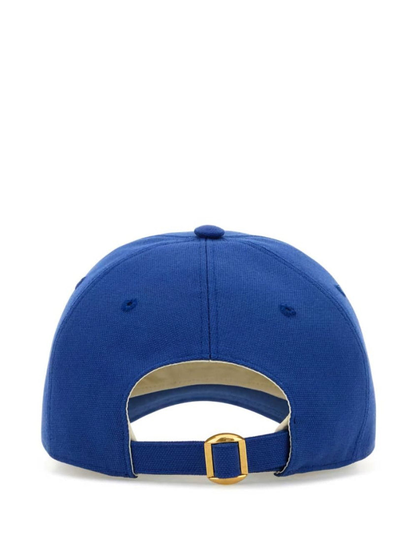 Blue Chez Valentino cotton cap 2