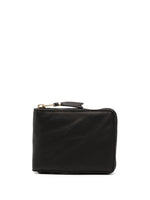 Black Washed Leather Wallet 1