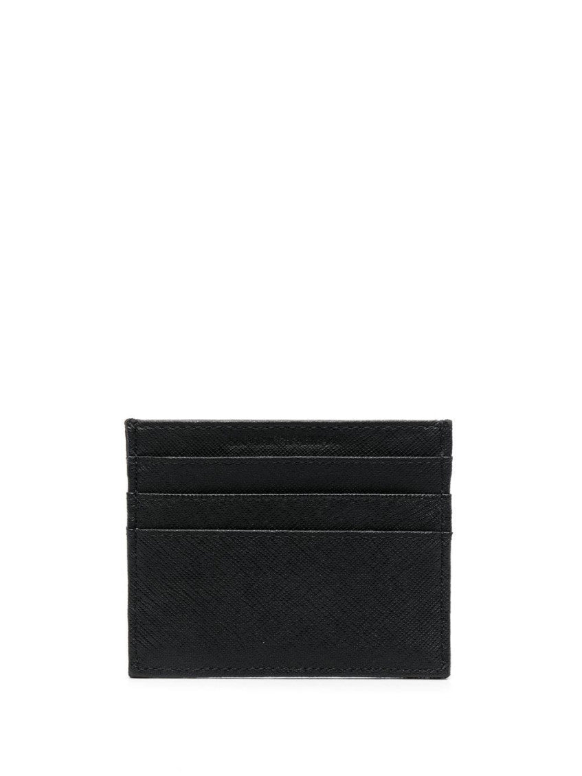 Black Leather credit card case 2