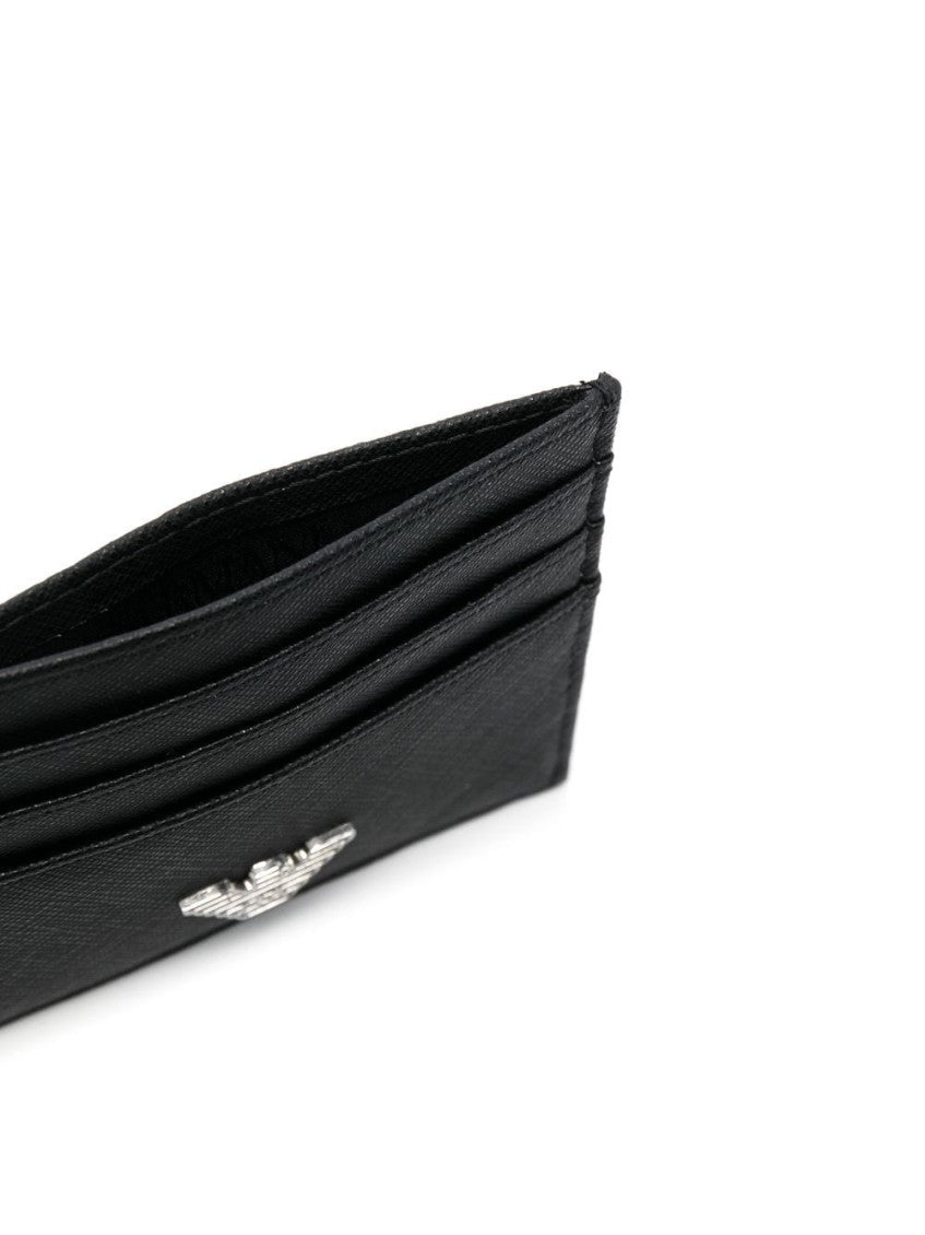 Black Leather credit card case 3