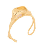 Golden Flower Soul Cuff Bracelet 1