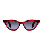 Red Cat Eye Sunglasses 1