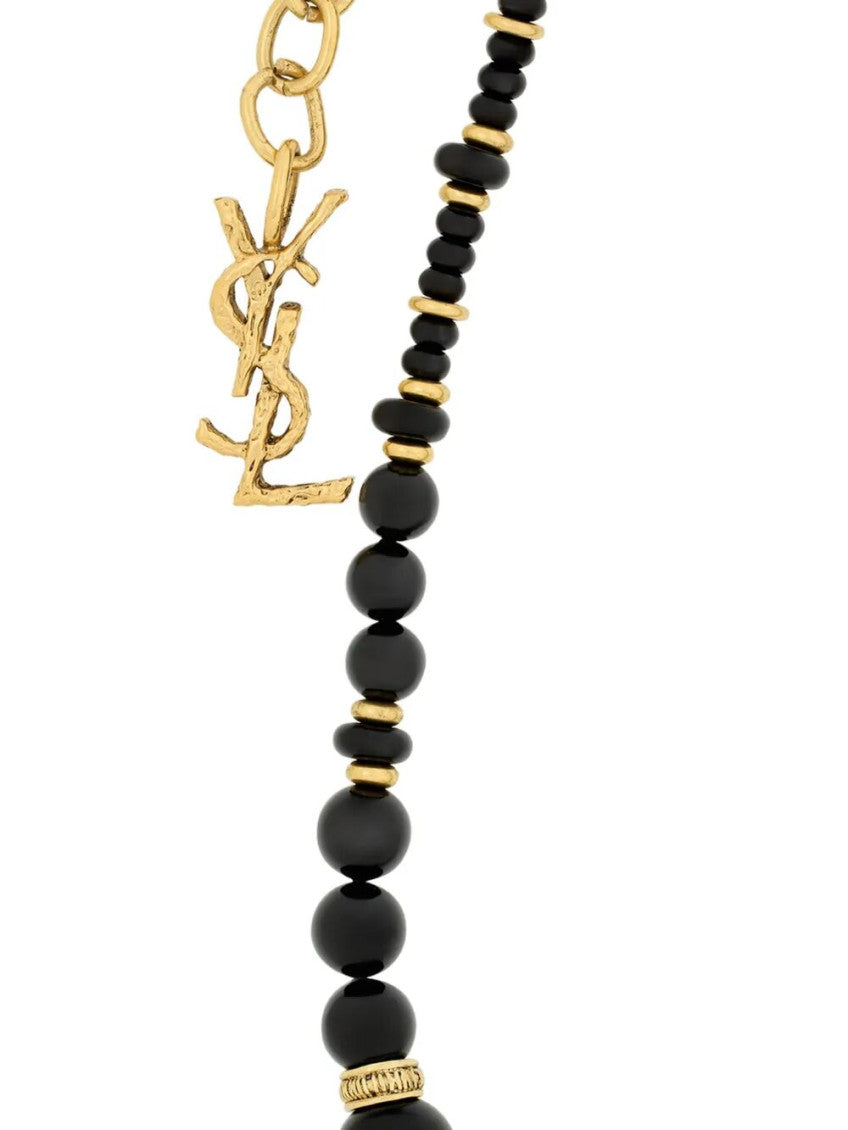 Brown Black Beads Necklace 2