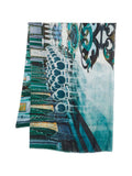 Blue Palazzo Mariinskyi Printed Scarf 1