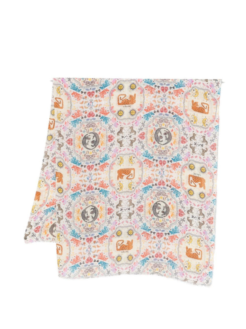 Multicolor Printed Scarf 1