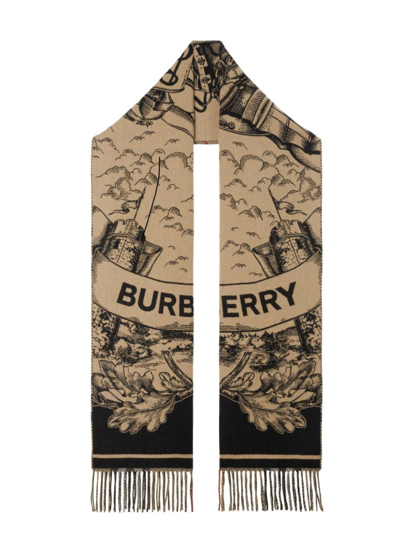 Multicolor Logo Graphic Scarf 2