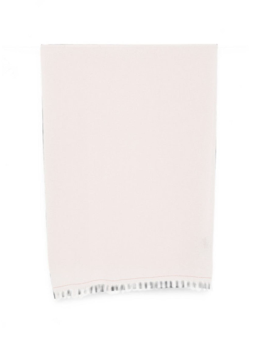 Pink None Solid Scarf 1