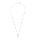 Golden Logo Pendant Necklace 1
