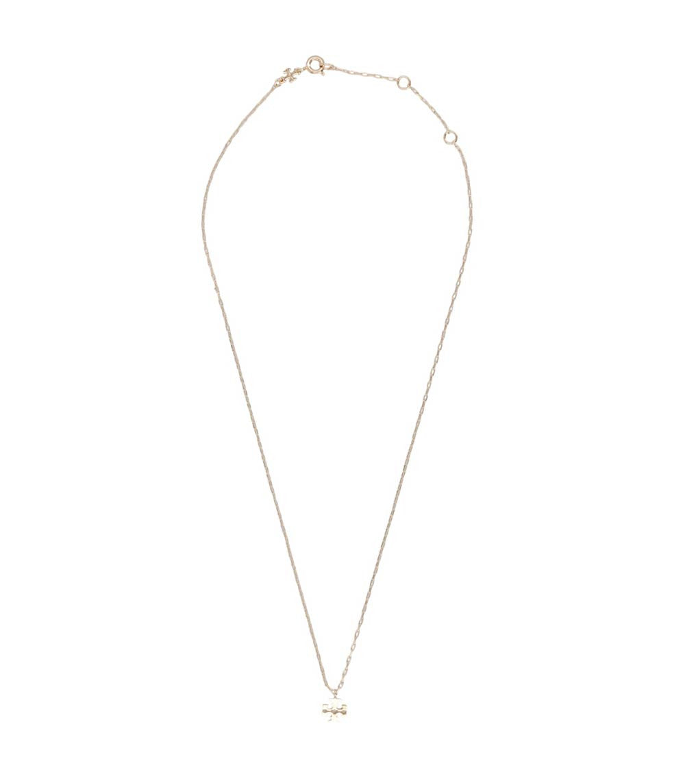 Silver Logo Pendant Necklace 2