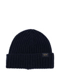 Navy Blue Logo Beanie Hat 1
