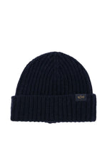 Navy Blue Logo Beanie Hat 1
