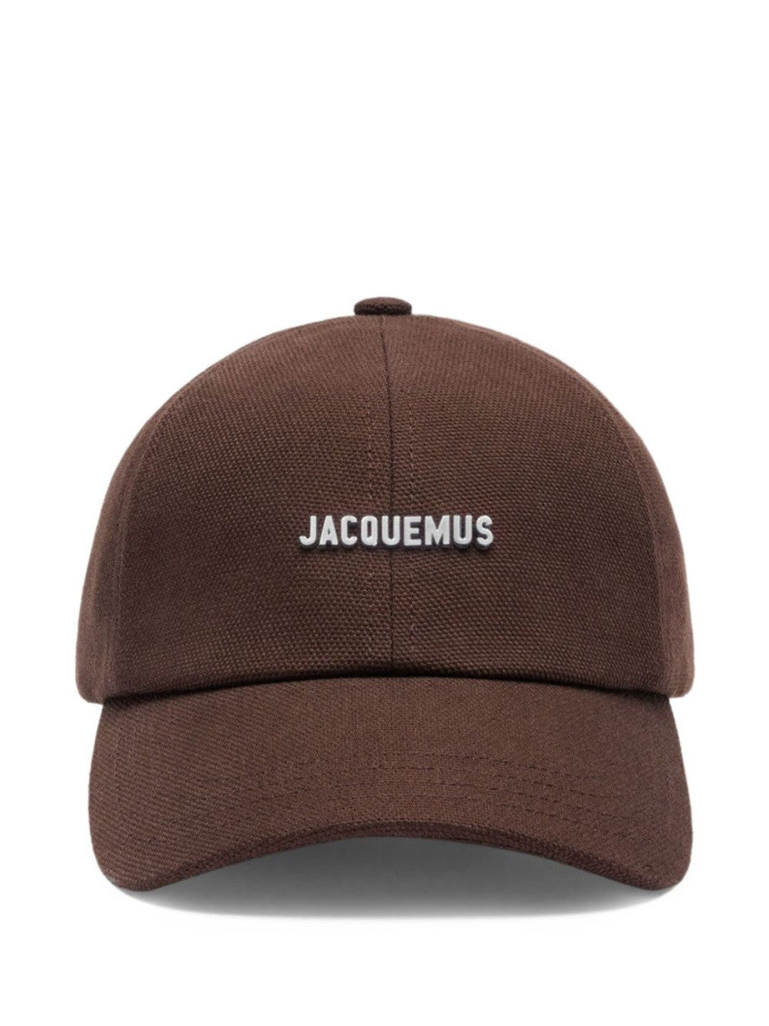 Brown Logo Solid Baseball Cap 2